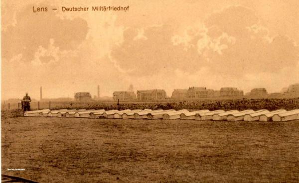 LES CIMETIERES ALLEMANDS .