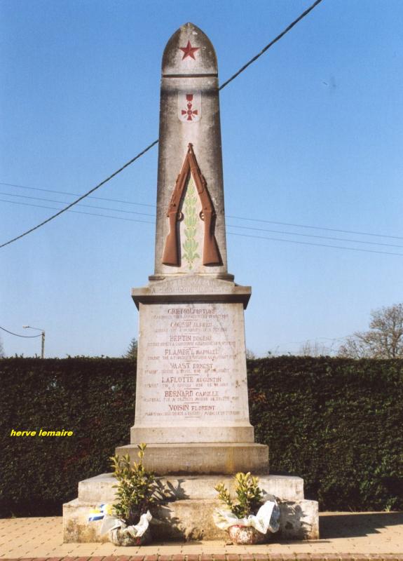 LES MONUMENTS AUX MORTS .