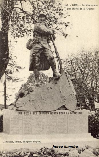 LES MONUMENTS AUX MORTS .